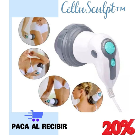 CelluSculpt™ (Masajeador Anti-celulitis  + parche)